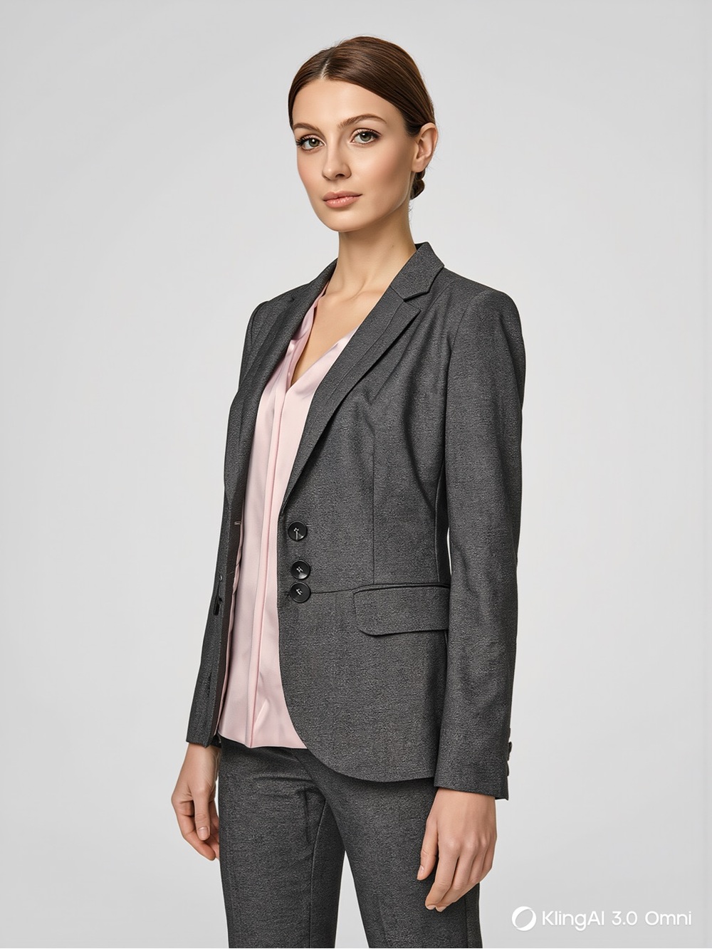 F&F Charcoal Gray Tailored Blazer